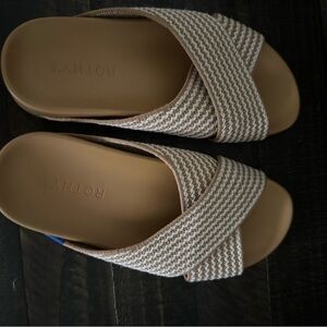 NWOT Rothy’s Stylish Tan Women's Sandals